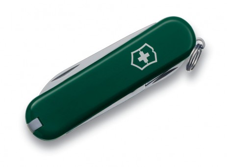 Нож-брелок Victorinox Classic SD, 58 мм, 7 функций, зелёный Нож-брелок Victorinox Classic SD, 58 мм, 7 функций, зелёный