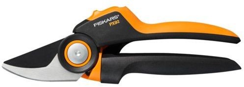 Секатор Fiskars PowerGear PX92 малый черный/оранжевый Секатор Fiskars PowerGear PX92 малый черный/оранжевый