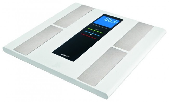 Весы напольные электронные Scarlett SC219 макс. 180кг белый Весы напольные электронные Scarlett SC219 макс. 180кг белый