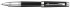 Роллерная ручка Parker Premier, цвет - черный/серебро