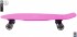 402-P Скейтборд Y-Scoo Big Fishskateboard 27&quot; винил 68,6х19 с сумкой Pink/black