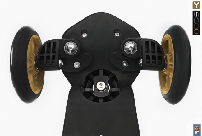 Самокат 3-х кол. Y-Scoo RT Trio Maxi 120 gold