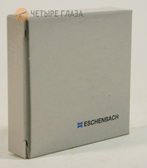 Лупа складная двояковыпуклая Eschenbach Classic 3,5x, 50 мм, черный чехол   (квадратный)