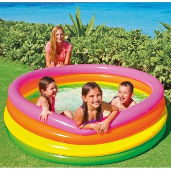 Бассейн 4 кольца 168х46см, от 3-х лет Бассейн 4 кольца 168х46см, от 3-х лет