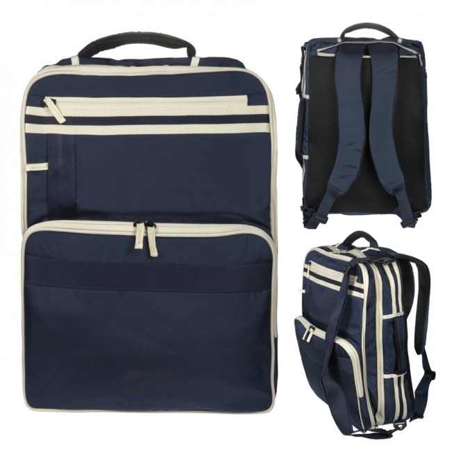 Сумка - трансформер Ghepard - 3 в 1 (сумка+рюкзак+чемодан) - В50*Ш35*Г15 - усилен спинка - цв. син. (SH337) Сумка - трансформер Ghepard - 3 в 1 (сумка+рюкзак+чемодан) - В50*Ш35*Г15 - усилен спинка - цв. син. (SH337)