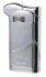 Зажигалка "Pierre Cardin" для трубок газовая пьезо, цвет - серебристый + гравировка, 3,5х1,4х7,2см