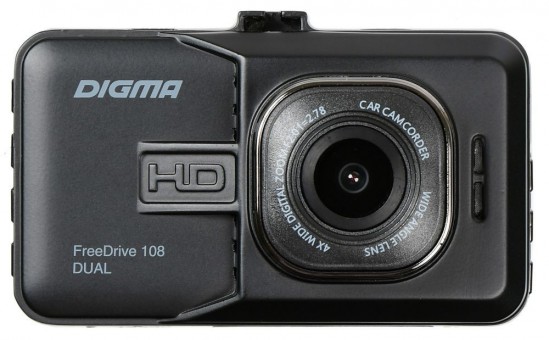 Видеорегистратор Digma FreeDrive 108 Dual черный 1.3Mpix 1080x1920 1080p 140гр. GP2248 Видеорегистратор Digma FreeDrive 108 Dual черный 1.3Mpix 1080x1920 1080p 140гр. GP2248