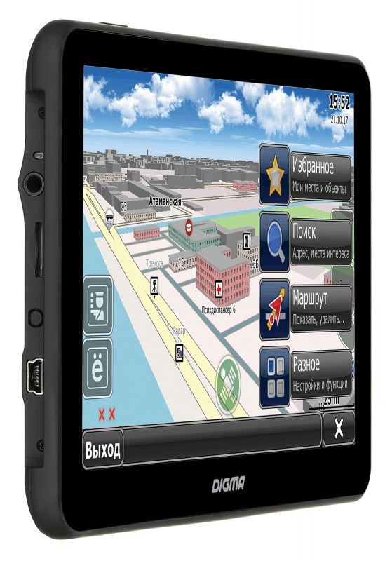 Digma alldrive 707 установить навител