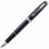 Перьевая ручка Parker Sonnet, цвет - черный/серебро, перо - нержавеющая сталь