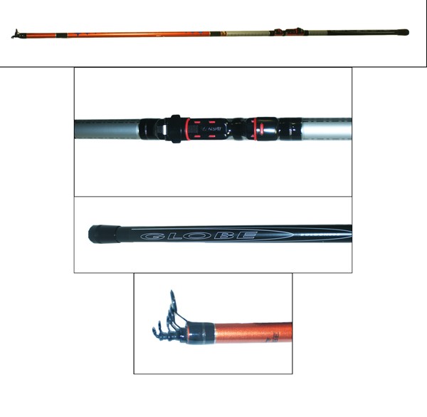 Удилище Globe Cosmo, с/к 6,0м. - (10-30гр), карбон Удилище Globe Cosmo, с/к 6,0м. - (10-30гр), карбон