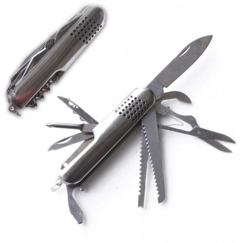 Мультиинструмент, 11 предметов, средн. (9см.), стальной