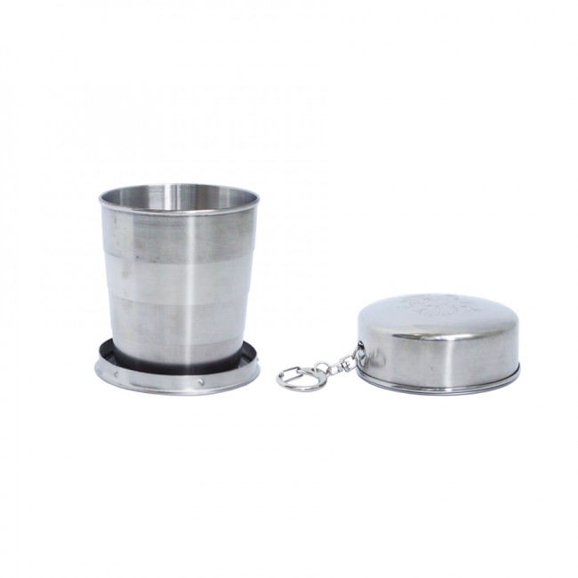 Стакан складной, (50гр.) нержавейка (PM-7)