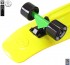 402-G Скейтборд Y-Scoo Big Fishskateboard 27&quot; винил 68,6х19 с сумкой Green/black