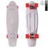 402-Gr Скейтборд Y-Scoo Big Fishskateboard 27&quot; винил 68,6х19 с сумкой Grey/red