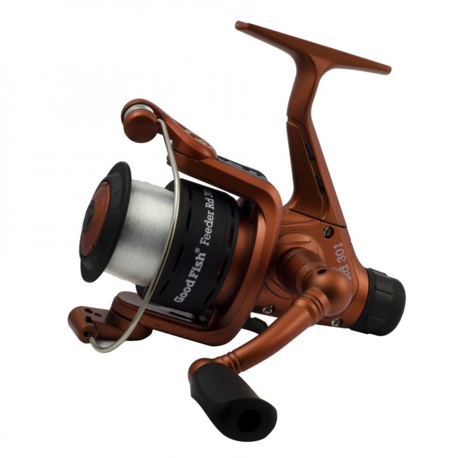 Катушка безынерционная Robinson Goodfish Feeder RD 301 - 4 подш. - 4 -9:1 - с леской A23-FE-301 Польша Катушка безынерционная Robinson Goodfish Feeder RD 301 - 4 подш. - 4 -9:1 - с леской A23-FE-301 Польша