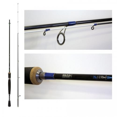 Спиннинг Nomura Akira 2,10м.,(10гр.) - 109гр., 2 секции, карбон 24-T, фурн. Fuji (NM20501021) Япония Спиннинг Nomura Akira 2,10м.,(10гр.) - 109гр., 2 секции, карбон 24-T, фурн. Fuji (NM20501021) Япония