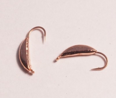 Мормышка вольфрамовая, Kutbert Супер банан с ушком d M, 1гр., цв. медь (5 шт./уп.)