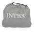 Кровать Intex с подголовником, сумка д/хранен., флок, сине-бежевый 99*191*43см (67732)