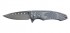 Нож складной Stinger, 85 мм   (серебристый), рукоять: сталь/алюмин. (серебр.), с клипом, короб. картон
