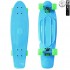 402-B Скейтборд Y-Scoo Big Fishskateboard 27&quot; винил 68,6х19 с сумкой Blue/green