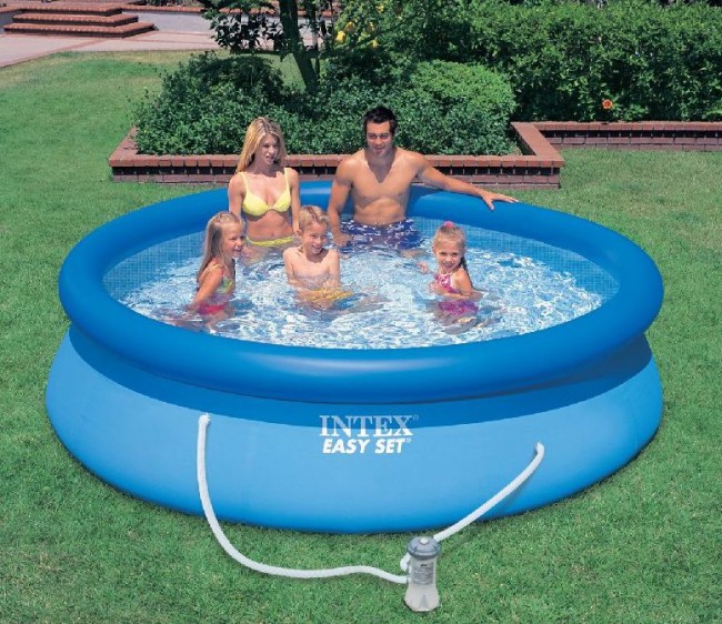 Бассейн надувной 305х76см с фильтр-насосом 1,25 м3/ч, от 6-ти лет Бассейн надувной 305х76см с фильтр-насосом 1,25 м3/ч, от 6-ти лет