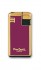Зажигалка "Pierre Cardin" газовая пьезо, сплав цинка, золото/красный металлик, 2,8х1х5,8 см
