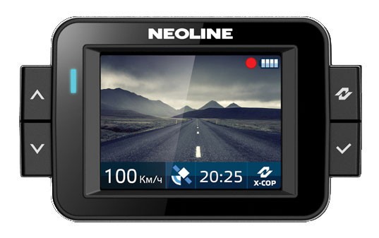 Видеорегистратор с радар-детектором Neoline X-COP 9000 GPS черный Видеорегистратор с радар-детектором Neoline X-COP 9000 GPS черный