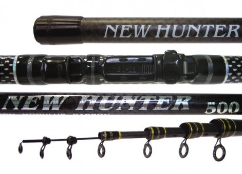 Удилище Globe New Hunter 5 метров, с/к, - карбон, (10-30g) Удилище Globe New Hunter 5 метров, с/к, - карбон, (10-30g)