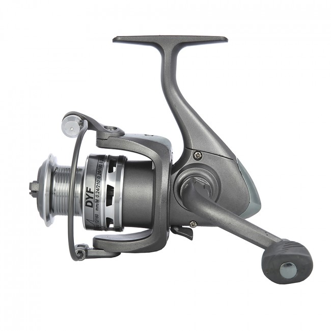 Катушка рыболовная Caiman DYF 4000 - 6 подш. - 4 -7:1 - метал. шпуля - толстая дуга - 362г