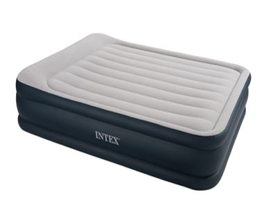 Кровать Intex с подголовником делюкс, сине-беж.+-203*152*43см, со встроенным эл. насосом (67738) Кровать Intex с подголовником делюкс, сине-беж.+-203*152*43см, со встроенным эл. насосом (67738)