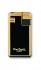 Зажигалка "Pierre Cardin" газовая пьезо, сплав цинка, золото/черный лак, 2,8х1х5,8 см