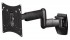 Кронштейн для телевизора Hama Fullmotion H-118608 черный 10"-42" макс. 20кг настенный поворот и наклон
