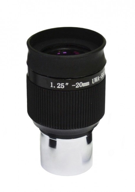 Окуляр Levenhuk UWA 58° 20 мм, 1,25"