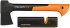 Топор Fiskars Х7 малый черный/оранжевый в комплекте:точилка