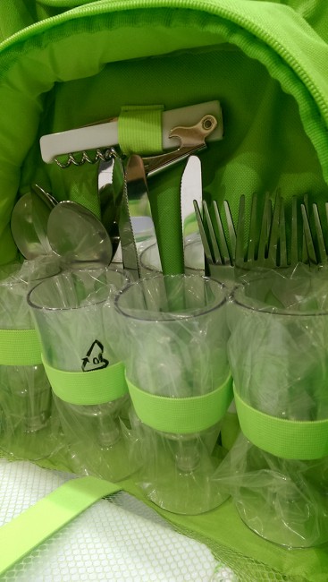 Набор для пикника на 4 персоны в рюкзаке ZQ1-3005В