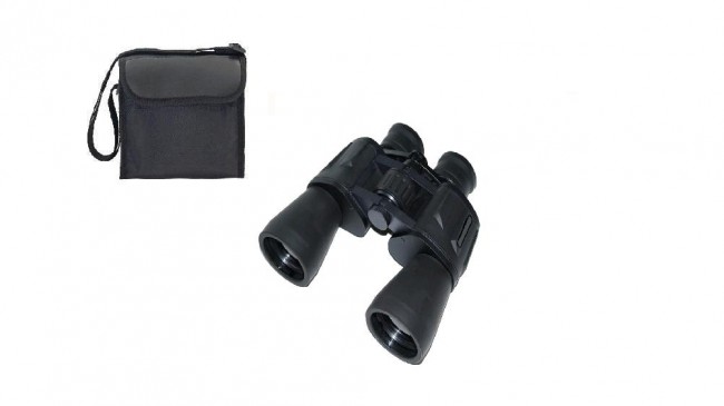Бинокль Military Marine, большой60*60,тип призмы Porro, влагост., со шнурком и салф., в чехле, цв. черный