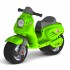 ОР502 Каталка-мотоцикл беговел Скутер цвет зеленый
