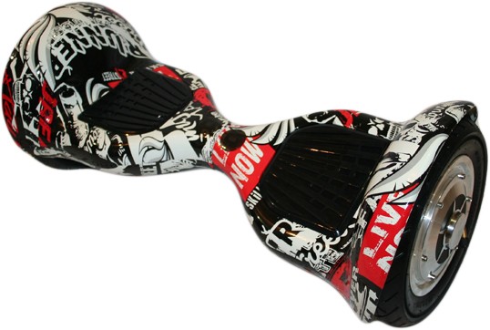 Гироскутер Smart Balance APP 10 дюймов с колонками, граффити   (комикс)