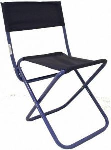 Стул складной, Большой, со спинкой (размер 30*37 h -66см) (до 120 кг)