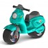 ОР502 Каталка-мотоцикл беговел Скутер цвет аква