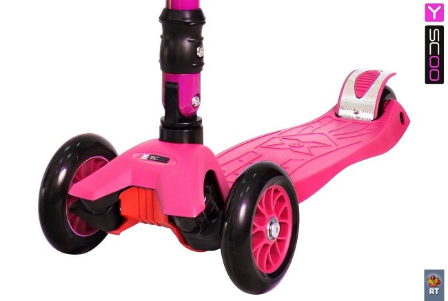 Самокат Y-Scoo 35 Maxi FIX Simple pink