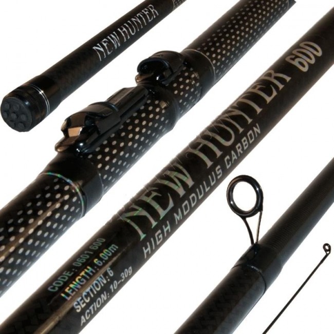 Удилище Globe New Hunter длина 7 метров - с/к, карбон, тест 10-30 грамм. вес 425 грамм Удилище Globe New Hunter длина 7 метров - с/к, карбон, тест 10-30 грамм. вес 425 грамм