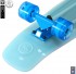 402E-B Скейтборд Y-Scoo Big Fishskateboard Glow 27&quot; винил 68,6х19 с сумкой Blue/blue