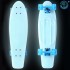 402E-B Скейтборд Y-Scoo Big Fishskateboard Glow 27&quot; винил 68,6х19 с сумкой Blue/blue