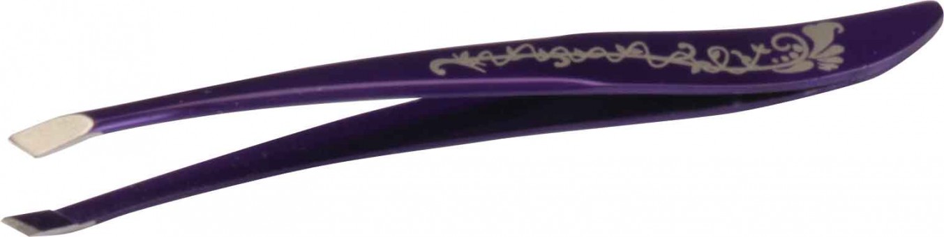 Косметический пинцет Dewal Beauty GL-TW-07 - цветной, 9 см Косметический пинцет Dewal Beauty GL-TW-07 - цветной, 9 см