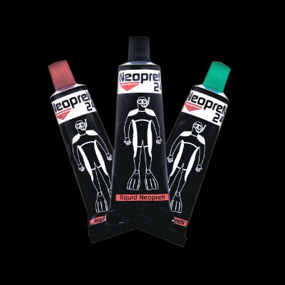 Жидкий неопрен24 для ремонта лодок, обуви, изделий из неопрена в тубе, цвет. серый