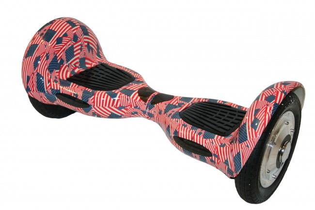 Гироскутер Smart Balance APP 10 дюймов с приложением для телефона, американский флаг