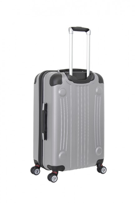 Чемодан Wenger Ridge - цвет серебристый - АБС-пластик - 42х28х65 см - 60л Чемодан Wenger Ridge - цвет серебристый - АБС-пластик - 42х28х65 см - 60л