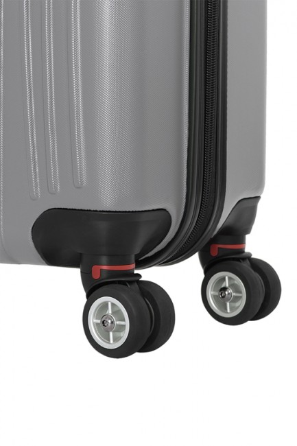 Чемодан Wenger Ridge - цвет серебристый - АБС-пластик - 42х28х65 см - 60л Чемодан Wenger Ridge - цвет серебристый - АБС-пластик - 42х28х65 см - 60л