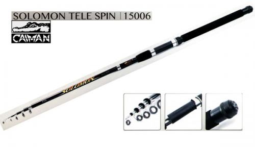 Спиннинг Caiman Solomon Telespin Fiber glass 3,0м. - 10-30г Спиннинг Caiman Solomon Telespin Fiber glass 3,0м. - 10-30г